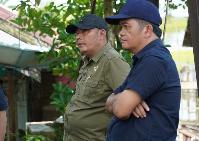 Pemkab HST Salurkan Logistik dan Siapkan Infrastruktur Permanen di Desa Kayu Rabah