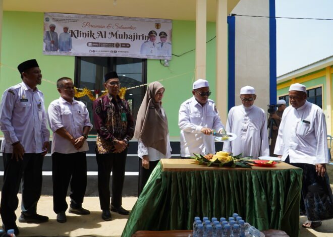 Wabup HST Resmikan Klinik Al-Muhajirin guna Perluas Akses Kesehatan Pesantren