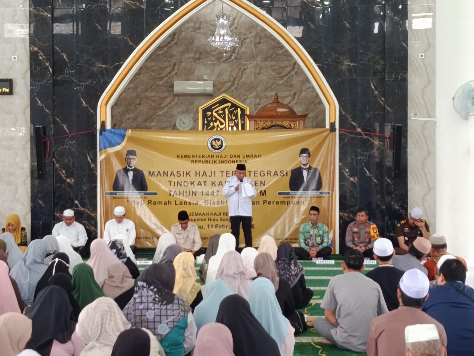 Pembukaan Bimbingan Manasik Haji HST 2026, 332 Jemaah Siap Jalani Ibadah Suci