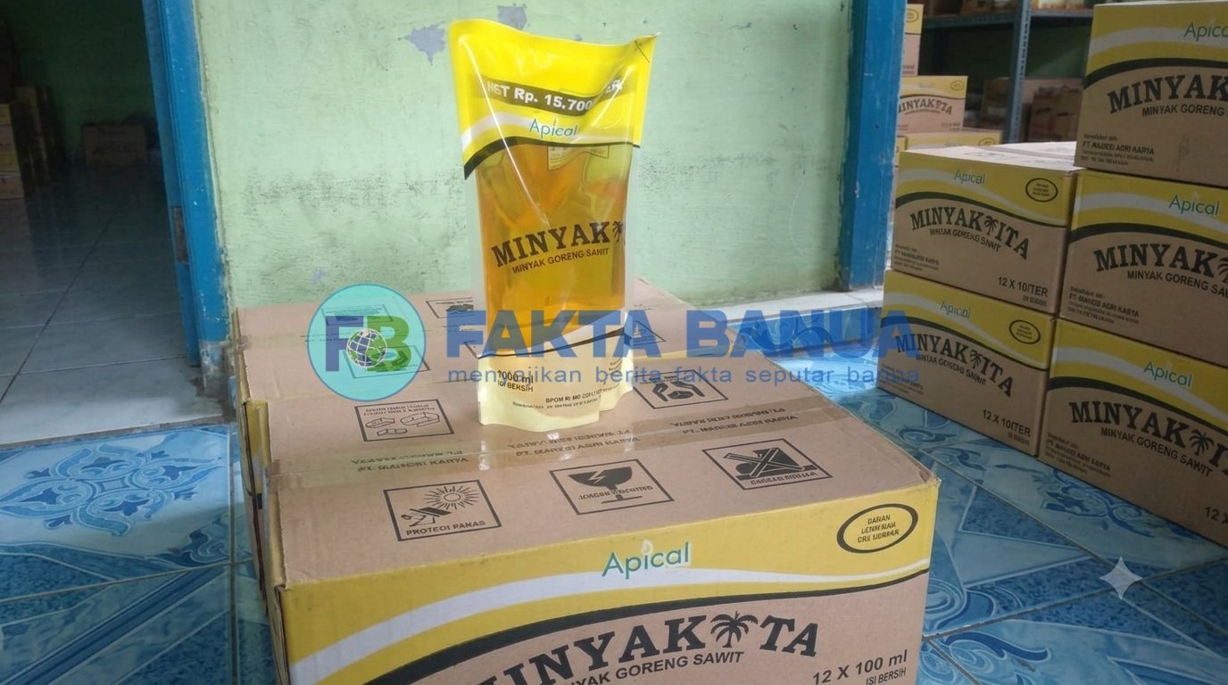 Monitoring di Pasar Barabai, Disdag HST Tegakkan Kepatuhan Harga Minyak Goreng